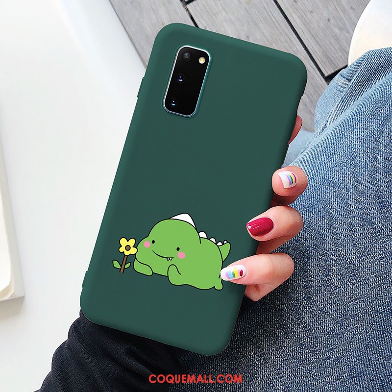 Étui Samsung Galaxy S20 Charmant Marque De Tendance Silicone, Coque Samsung Galaxy S20 Dragon Dessin Animé