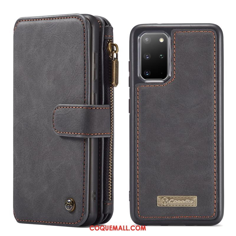 Étui Samsung Galaxy S20+ Créatif En Cuir Étoile, Coque Samsung Galaxy S20+ Téléphone Portable Portefeuille