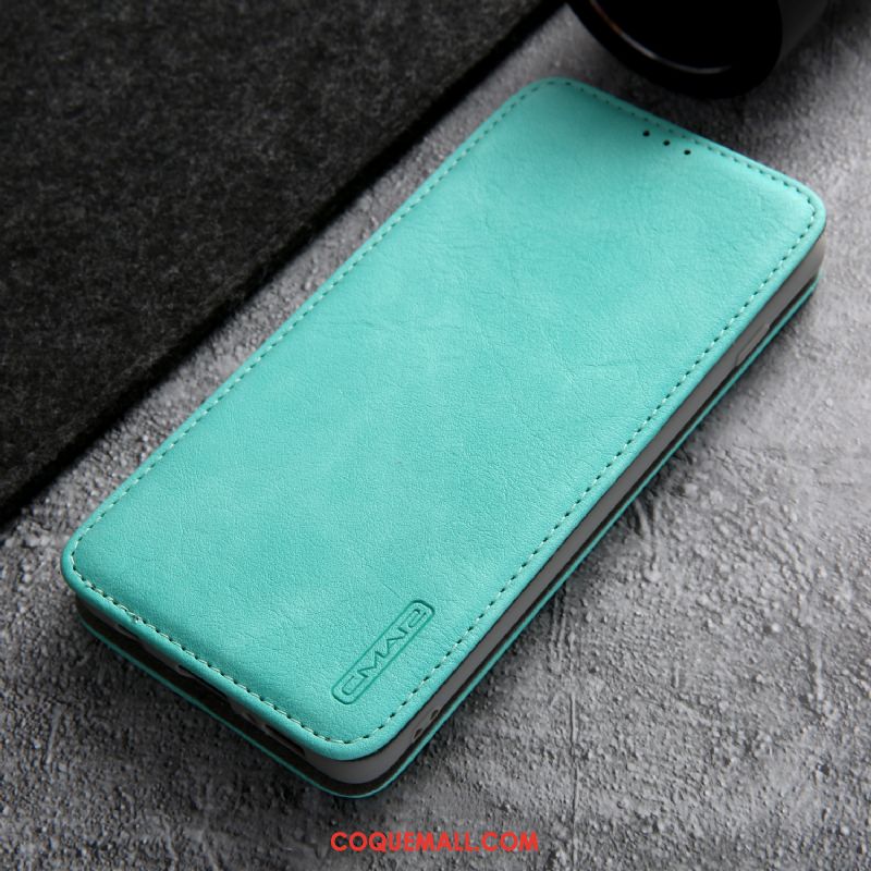 Étui Samsung Galaxy S20 Téléphone Portable En Cuir Bleu, Coque Samsung Galaxy S20 Tout Compris Incassable