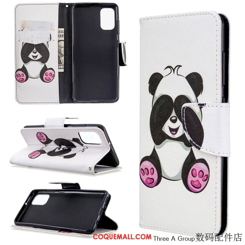 Étui Samsung Galaxy S41 Charmant Personnalité Protection, Coque Samsung Galaxy S41 Blanc Ours