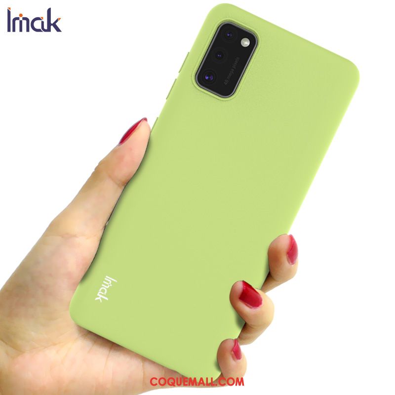 Étui Samsung Galaxy S41 Étoile Nouveau Incassable, Coque Samsung Galaxy S41 Délavé En Daim Vert