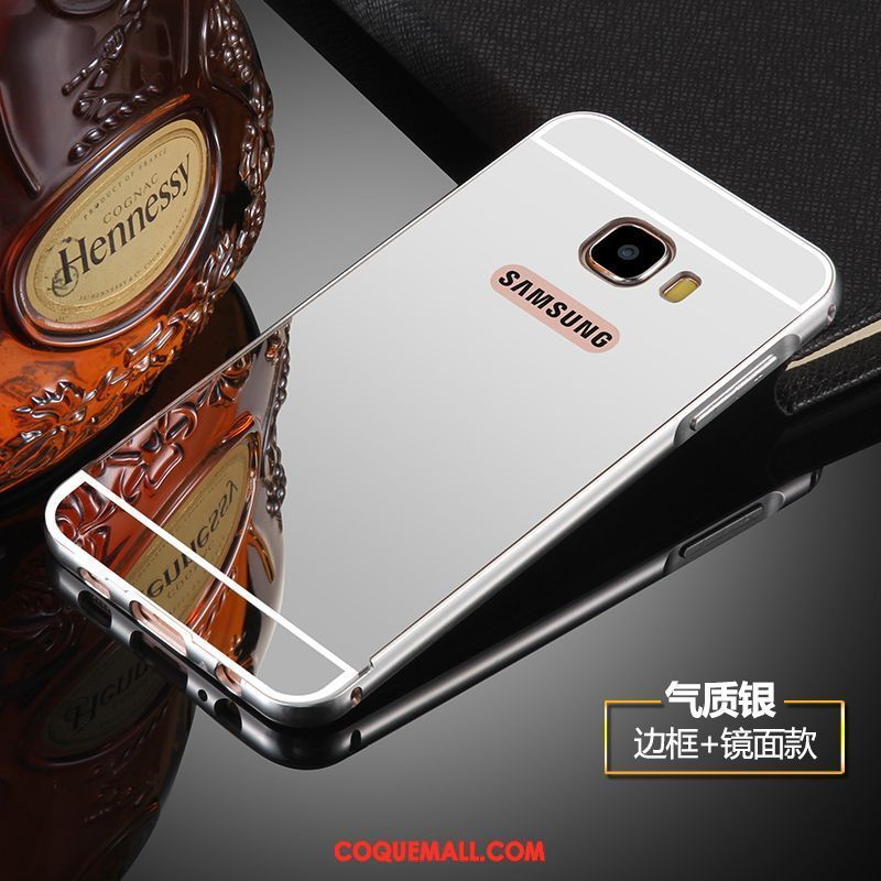 Étui Samsung Galaxy S6 Couvercle Arrière Téléphone Portable Métal, Coque Samsung Galaxy S6 Argent Protection