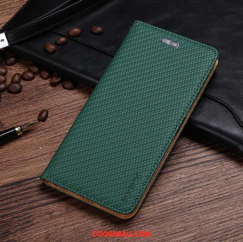 Étui Samsung Galaxy S6 Cuir Véritable Téléphone Portable Protection, Coque Samsung Galaxy S6 Incassable Vert