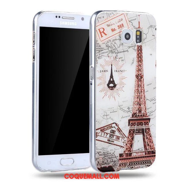 Étui Samsung Galaxy S6 Dessin Animé Silicone Étoile, Coque Samsung Galaxy S6 Protection Fluide Doux