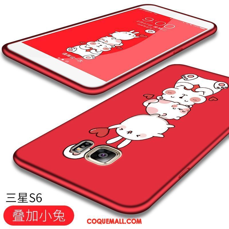 Étui Samsung Galaxy S6 Dessin Animé Téléphone Portable Charmant, Coque Samsung Galaxy S6 Étoile Tout Compris