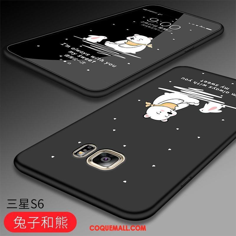 Étui Samsung Galaxy S6 Dessin Animé Téléphone Portable Charmant, Coque Samsung Galaxy S6 Étoile Tout Compris