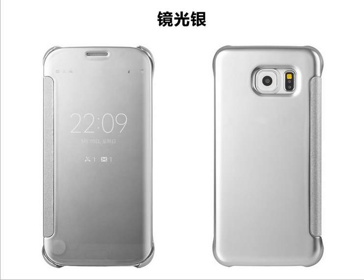 Étui Samsung Galaxy S6 Edge Accessoires Protection Or, Coque Samsung Galaxy S6 Edge Étoile Étui En Cuir