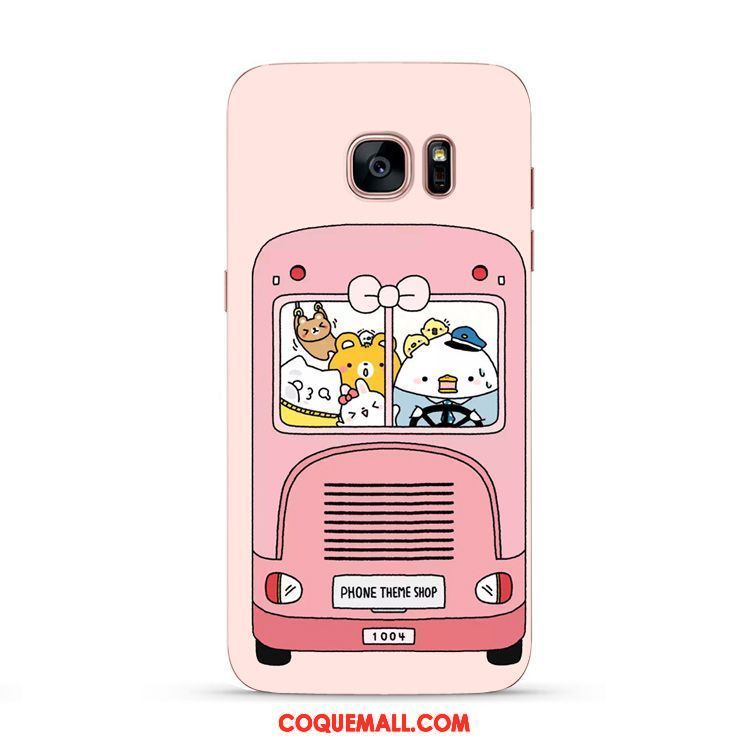 Étui Samsung Galaxy S6 Edge Créatif Étoile Silicone, Coque Samsung Galaxy S6 Edge Rose Rose