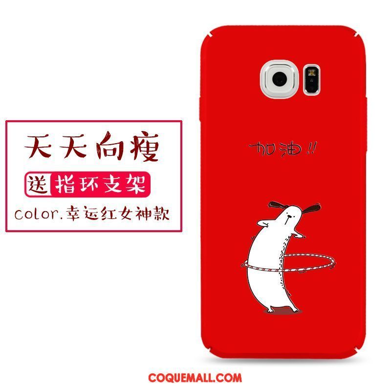 Étui Samsung Galaxy S6 Edge Délavé En Daim Tout Compris Dessin Animé, Coque Samsung Galaxy S6 Edge Étoile Protection