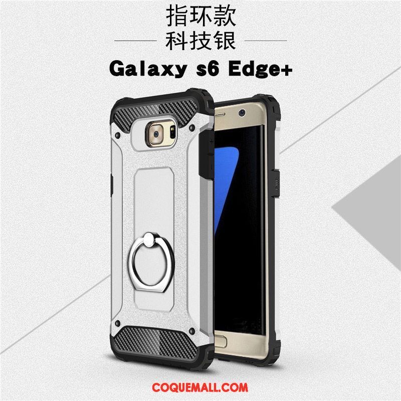 Étui Samsung Galaxy S6 Edge Net Rouge Tout Compris Téléphone Portable, Coque Samsung Galaxy S6 Edge Protection Personnalité