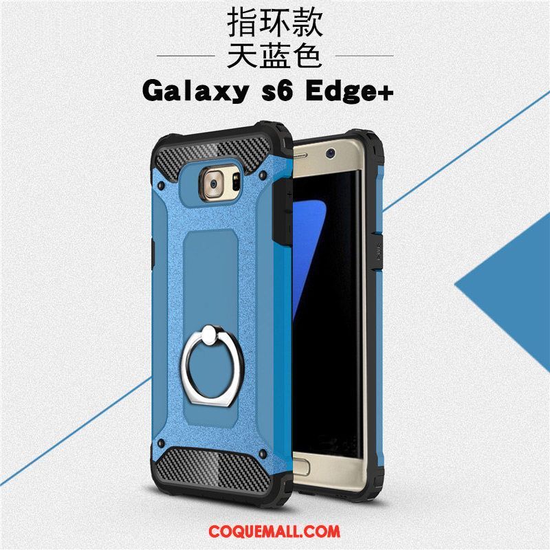 Étui Samsung Galaxy S6 Edge Net Rouge Tout Compris Téléphone Portable, Coque Samsung Galaxy S6 Edge Protection Personnalité