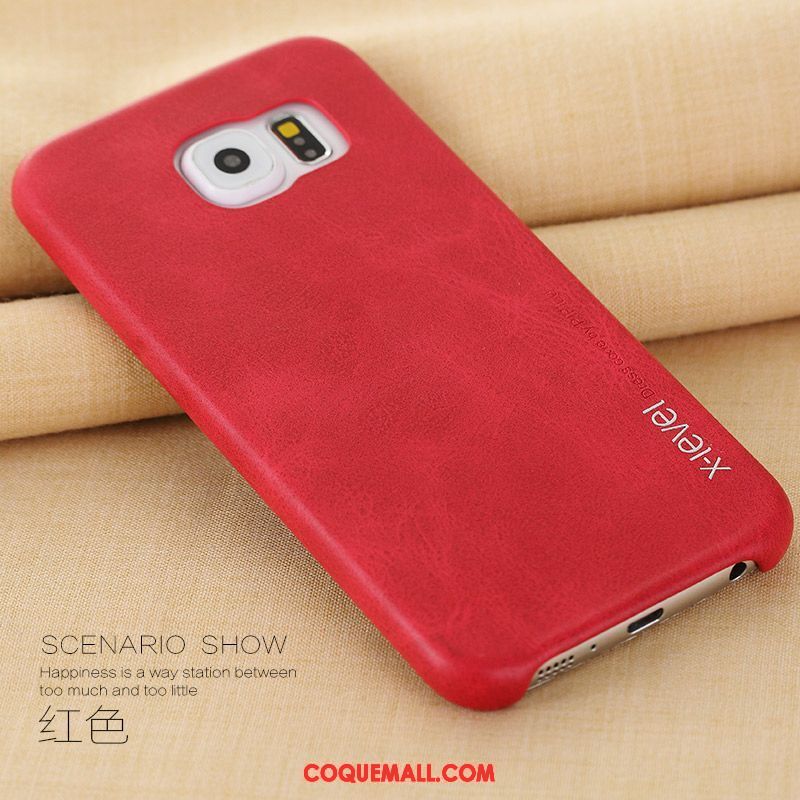 Étui Samsung Galaxy S6 Foncé Très Mince Protection, Coque Samsung Galaxy S6 Incassable Membrane