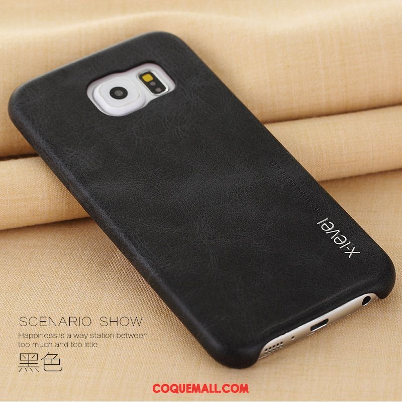 Étui Samsung Galaxy S6 Foncé Très Mince Protection, Coque Samsung Galaxy S6 Incassable Membrane