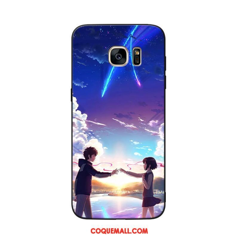 Étui Samsung Galaxy S6 Noir Téléphone Portable Tout Compris, Coque Samsung Galaxy S6 Amoureux Violet