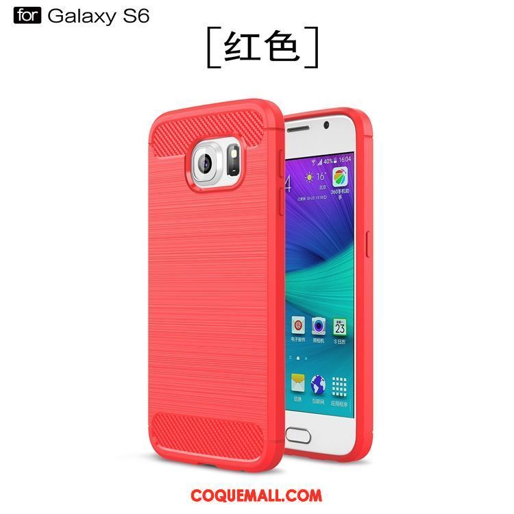 Étui Samsung Galaxy S6 Personnalité Étoile Protection, Coque Samsung Galaxy S6 Incassable Bleu