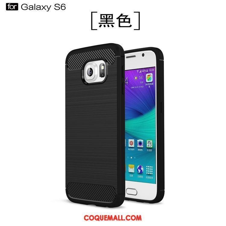 Étui Samsung Galaxy S6 Personnalité Étoile Protection, Coque Samsung Galaxy S6 Incassable Bleu