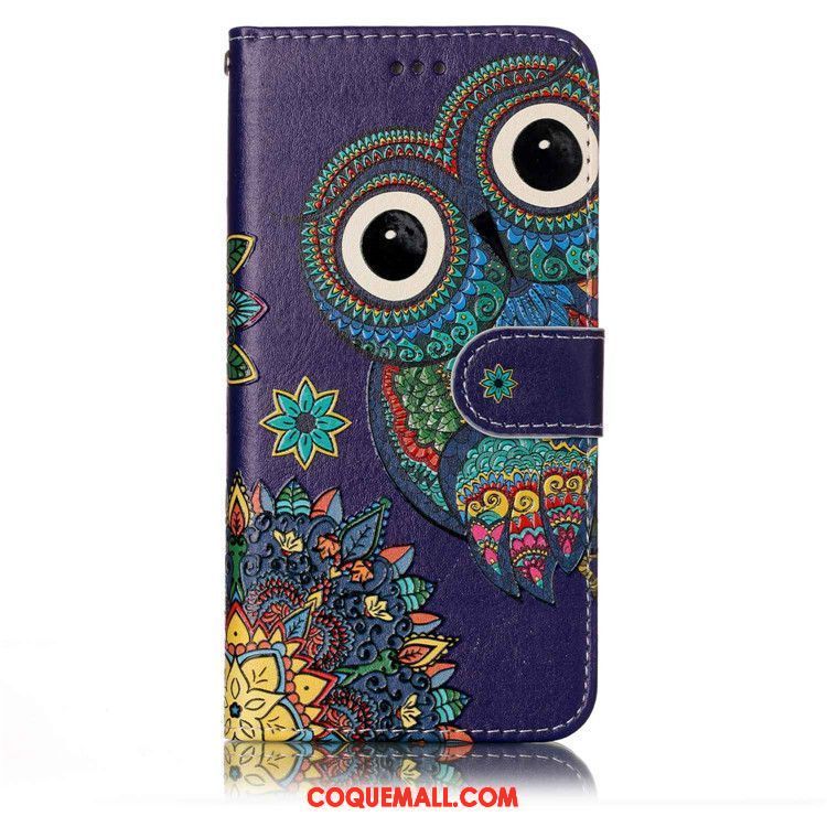 Étui Samsung Galaxy S6 Protection Incassable Étui En Cuir, Coque Samsung Galaxy S6 Gaufrage Téléphone Portable