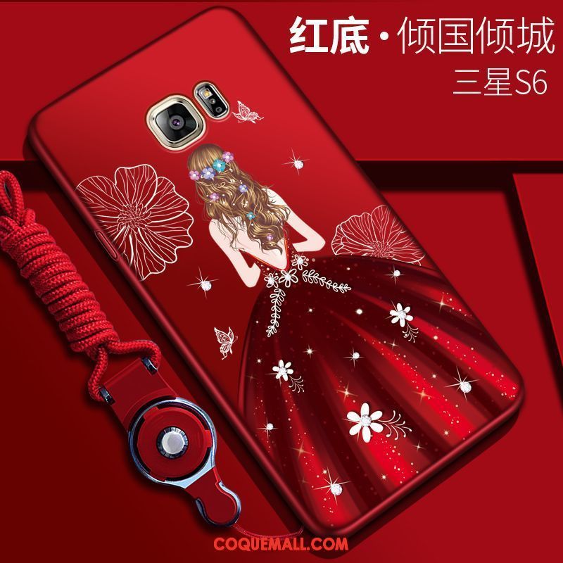 Étui Samsung Galaxy S6 Protection Très Mince Tendance, Coque Samsung Galaxy S6 Incassable Tout Compris