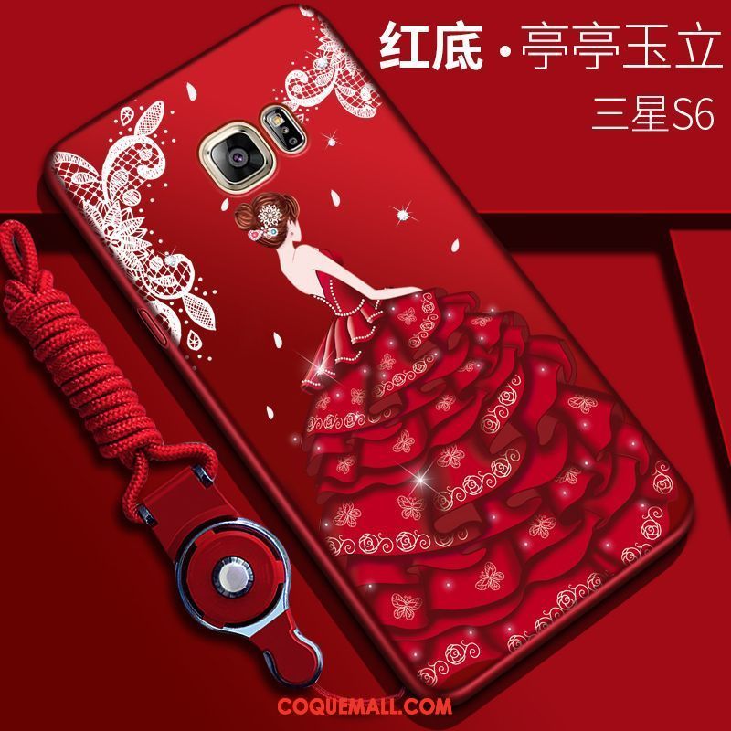 Étui Samsung Galaxy S6 Protection Très Mince Tendance, Coque Samsung Galaxy S6 Incassable Tout Compris