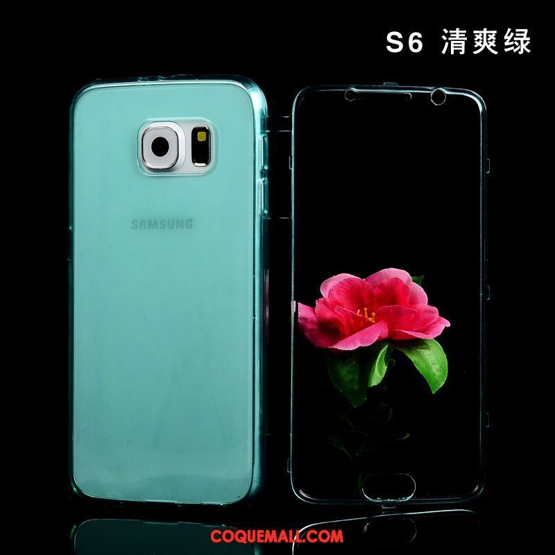 Étui Samsung Galaxy S6 Silicone Rêver Étoile, Coque Samsung Galaxy S6 Étui En Cuir Incassable