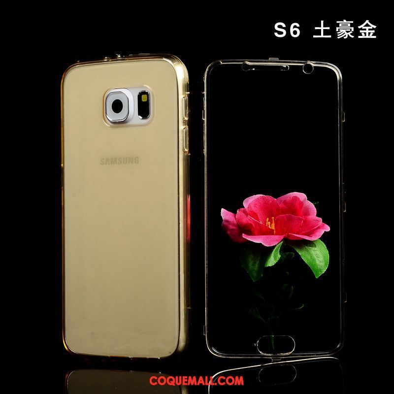 Étui Samsung Galaxy S6 Silicone Rêver Étoile, Coque Samsung Galaxy S6 Étui En Cuir Incassable