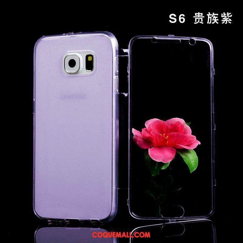 Étui Samsung Galaxy S6 Silicone Rêver Étoile, Coque Samsung Galaxy S6 Étui En Cuir Incassable