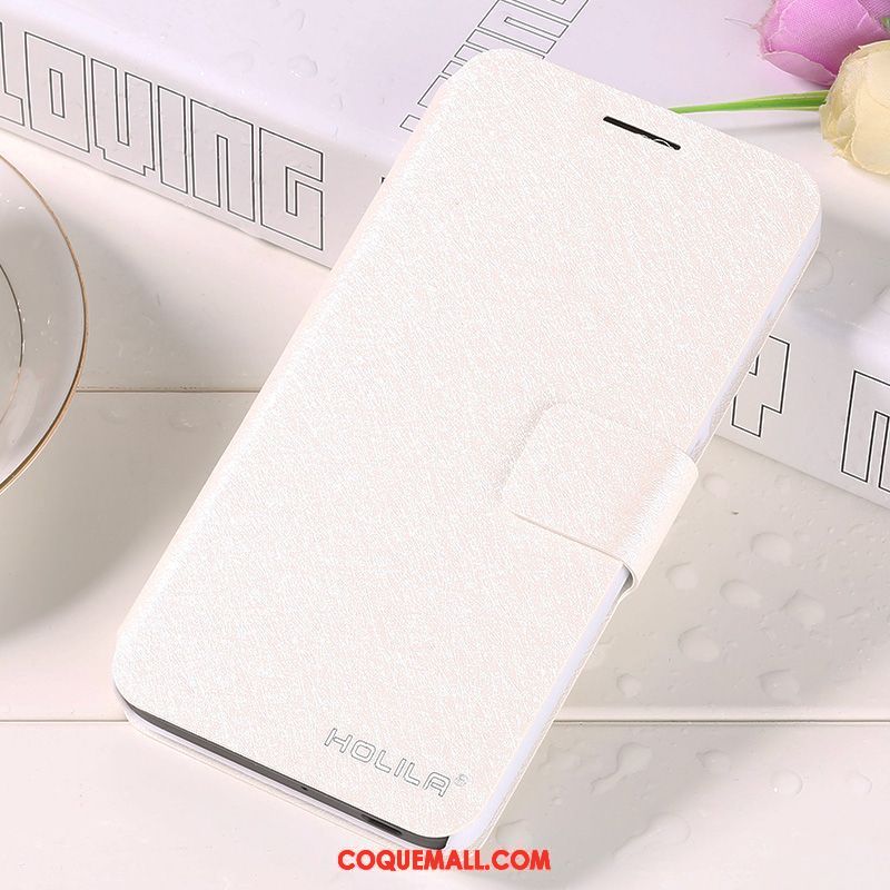 Étui Samsung Galaxy S6 Étui En Cuir Téléphone Portable Blanc, Coque Samsung Galaxy S6 Tendance Nouveau