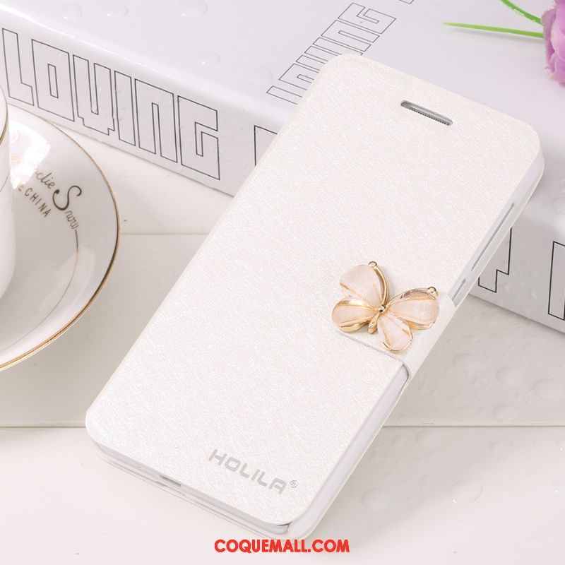 Étui Samsung Galaxy S6 Étui En Cuir Téléphone Portable Blanc, Coque Samsung Galaxy S6 Tendance Nouveau