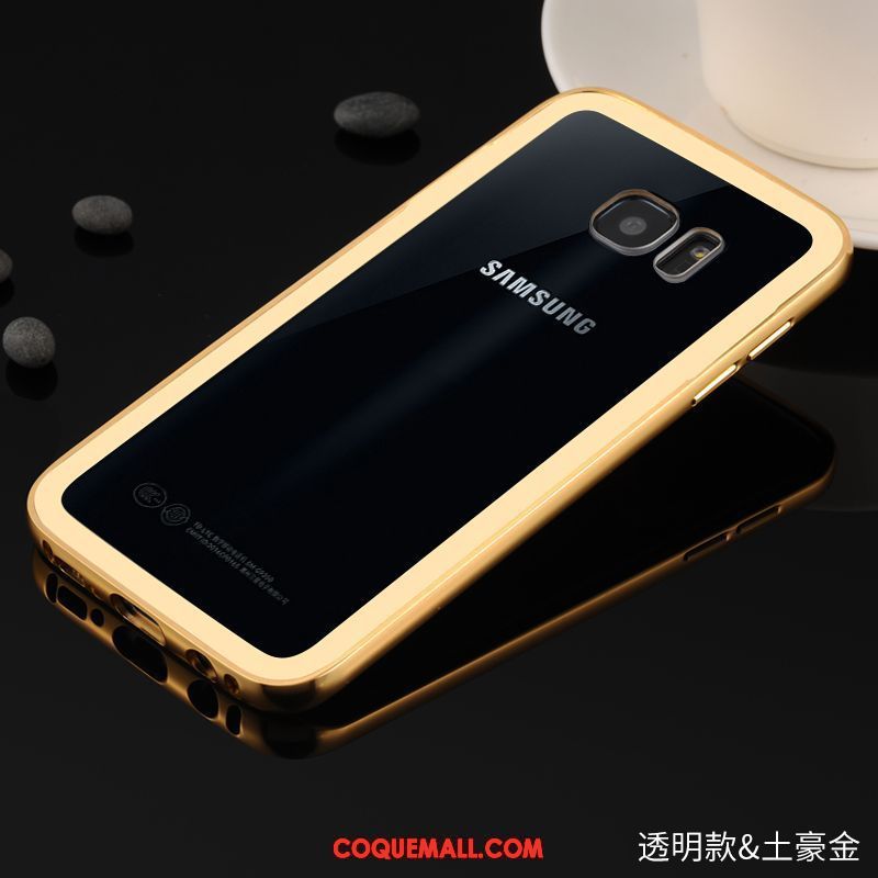 Étui Samsung Galaxy S7 Edge Couvercle Arrière Très Mince Tendance, Coque Samsung Galaxy S7 Edge Téléphone Portable Elegance