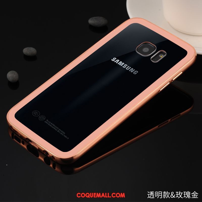 Étui Samsung Galaxy S7 Edge Couvercle Arrière Très Mince Tendance, Coque Samsung Galaxy S7 Edge Téléphone Portable Elegance