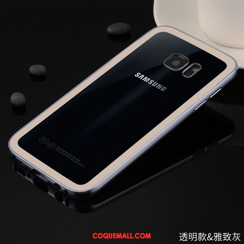 Étui Samsung Galaxy S7 Edge Couvercle Arrière Très Mince Tendance, Coque Samsung Galaxy S7 Edge Téléphone Portable Elegance