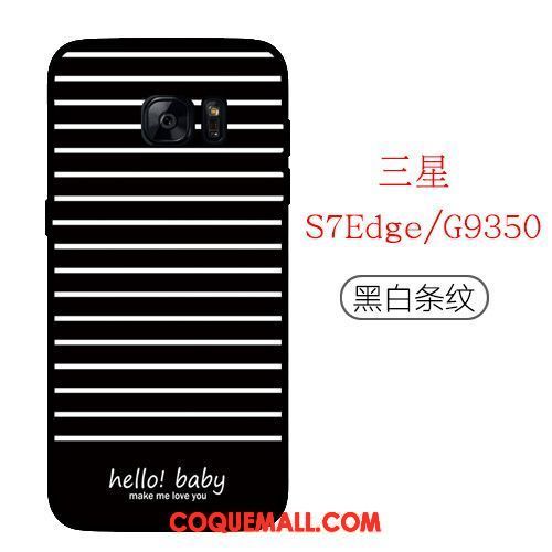 Étui Samsung Galaxy S7 Edge Créatif Téléphone Portable Incassable, Coque Samsung Galaxy S7 Edge Protection Tendance