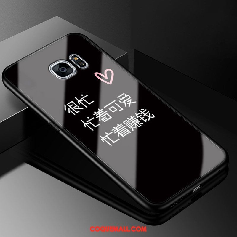 Étui Samsung Galaxy S7 Edge Personnalité Protection Mode, Coque Samsung Galaxy S7 Edge Téléphone Portable Fluide Doux