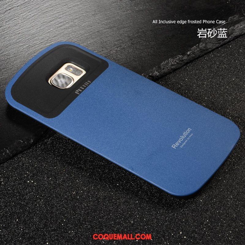 Étui Samsung Galaxy S7 Edge Tout Compris Silicone Étoile, Coque Samsung Galaxy S7 Edge Couleur Unie Incassable