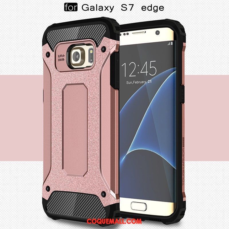 Étui Samsung Galaxy S7 Edge Téléphone Portable Silicone Créatif, Coque Samsung Galaxy S7 Edge Étoile Protection