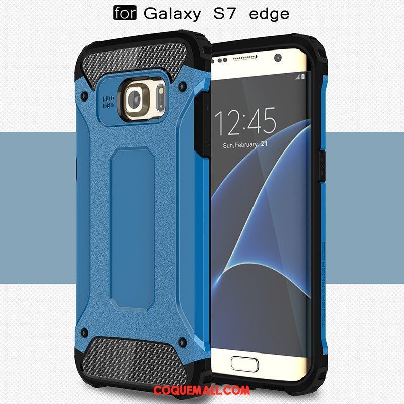 Étui Samsung Galaxy S7 Edge Téléphone Portable Silicone Créatif, Coque Samsung Galaxy S7 Edge Étoile Protection