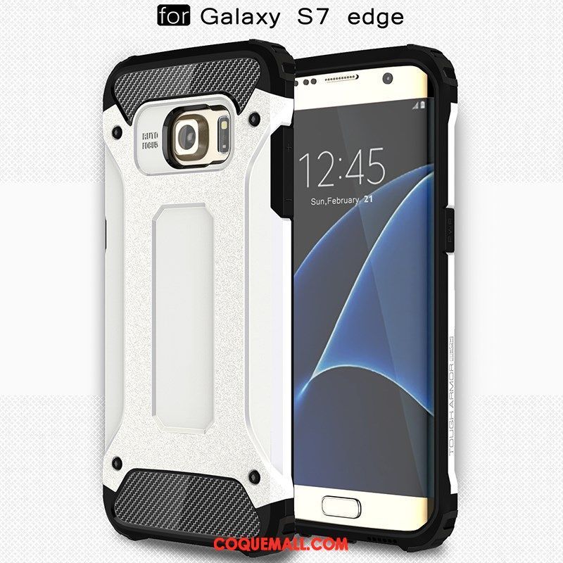 Étui Samsung Galaxy S7 Edge Téléphone Portable Silicone Créatif, Coque Samsung Galaxy S7 Edge Étoile Protection