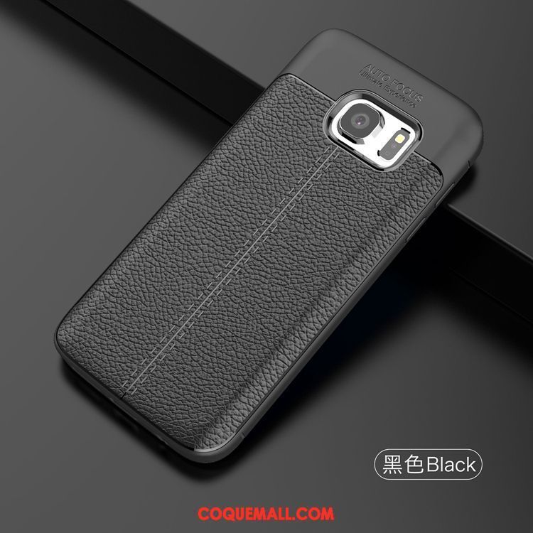 Étui Samsung Galaxy S7 Incassable Protection Étoile, Coque Samsung Galaxy S7 Noir Téléphone Portable