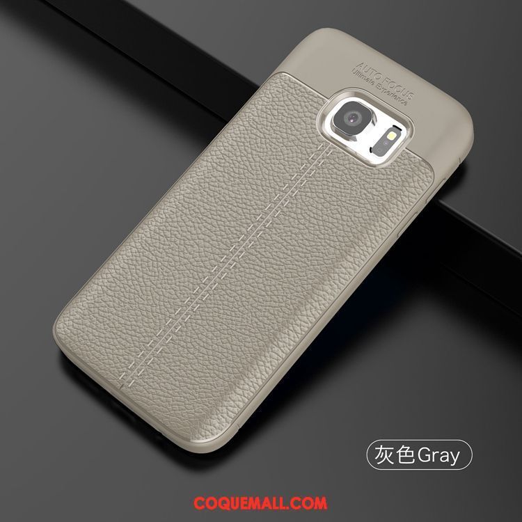 Étui Samsung Galaxy S7 Incassable Protection Étoile, Coque Samsung Galaxy S7 Noir Téléphone Portable