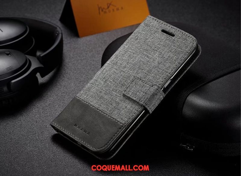 Étui Samsung Galaxy S7 Noir Protection Étoile, Coque Samsung Galaxy S7 Téléphone Portable