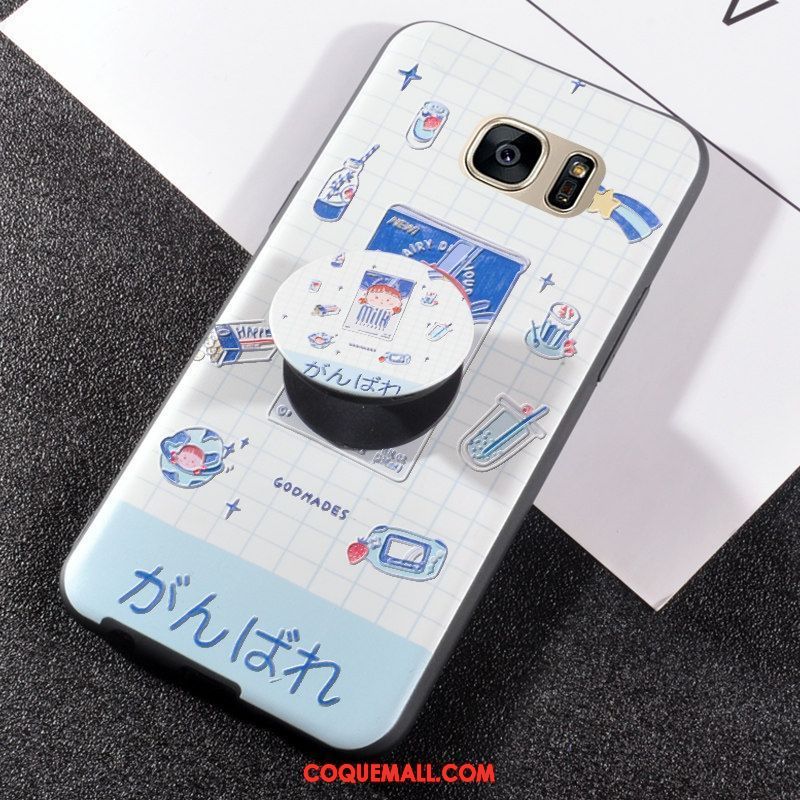 Étui Samsung Galaxy S7 Personnalité Silicone Incassable, Coque Samsung Galaxy S7 Téléphone Portable Nouveau
