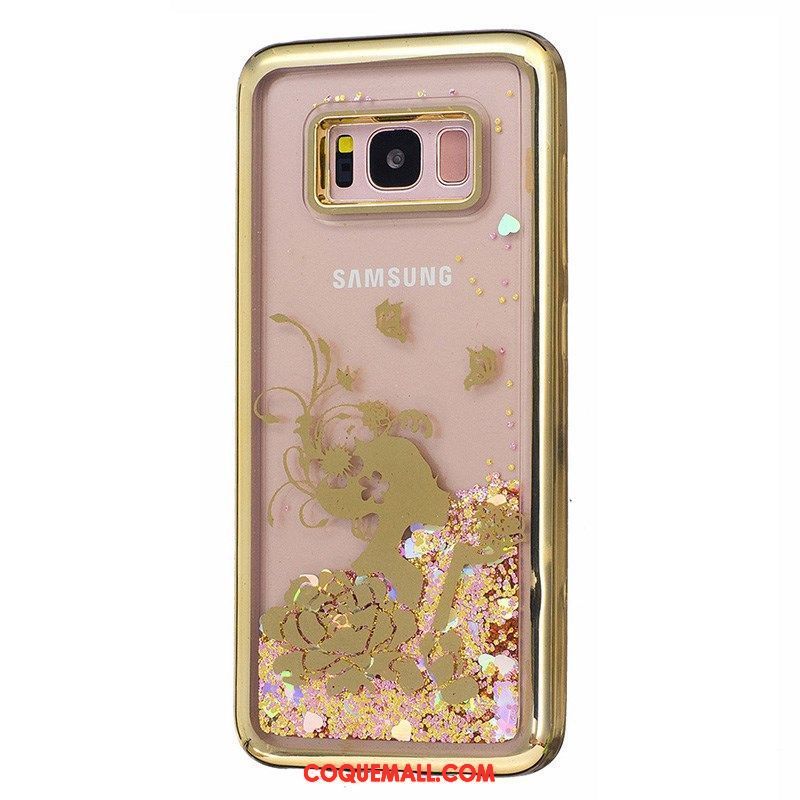 Étui Samsung Galaxy S7 Étoile Téléphone Portable Violet, Coque Samsung Galaxy S7 Quicksand Liquide