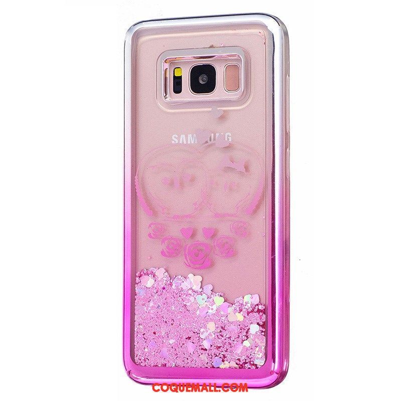 Étui Samsung Galaxy S7 Étoile Téléphone Portable Violet, Coque Samsung Galaxy S7 Quicksand Liquide