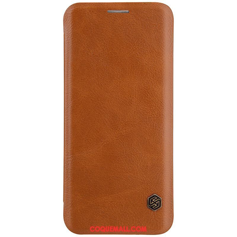 Étui Samsung Galaxy S8 Business Étui En Cuir Or, Coque Samsung Galaxy S8 Incassable Téléphone Portable