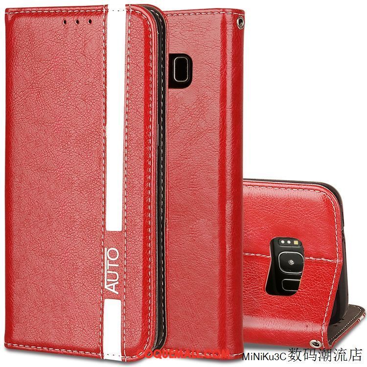 Étui Samsung Galaxy S8 Carte Business Rose, Coque Samsung Galaxy S8 Nouveau Téléphone Portable