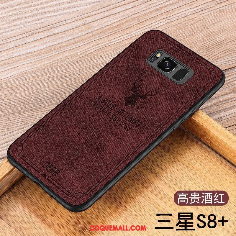 Étui Samsung Galaxy S8+ Couvercle Arrière Incassable Modèle Fleurie, Coque Samsung Galaxy S8+ Tout Compris Silicone