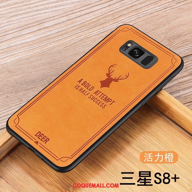 Étui Samsung Galaxy S8+ Couvercle Arrière Incassable Modèle Fleurie, Coque Samsung Galaxy S8+ Tout Compris Silicone