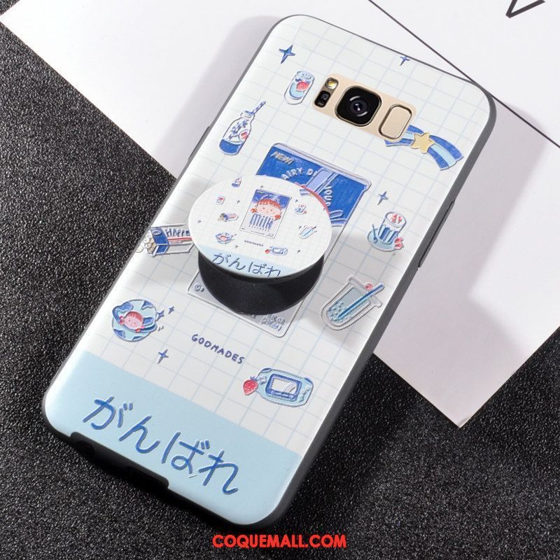 Étui Samsung Galaxy S8+ Créatif Amoureux Ballon, Coque Samsung Galaxy S8+ Délavé En Daim Téléphone Portable
