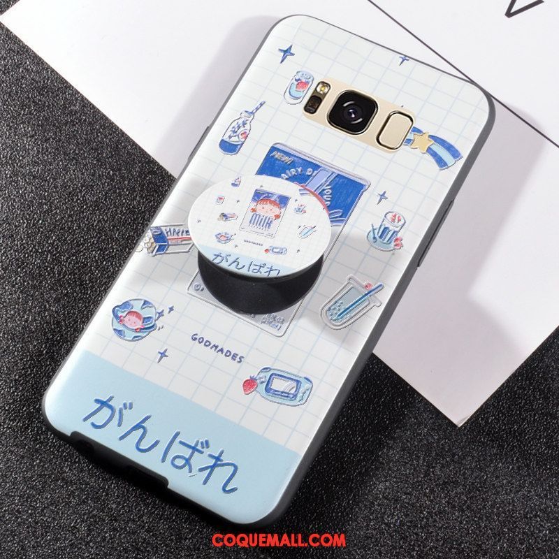 Étui Samsung Galaxy S8+ Créatif Amoureux Ballon, Coque Samsung Galaxy S8+ Délavé En Daim Téléphone Portable