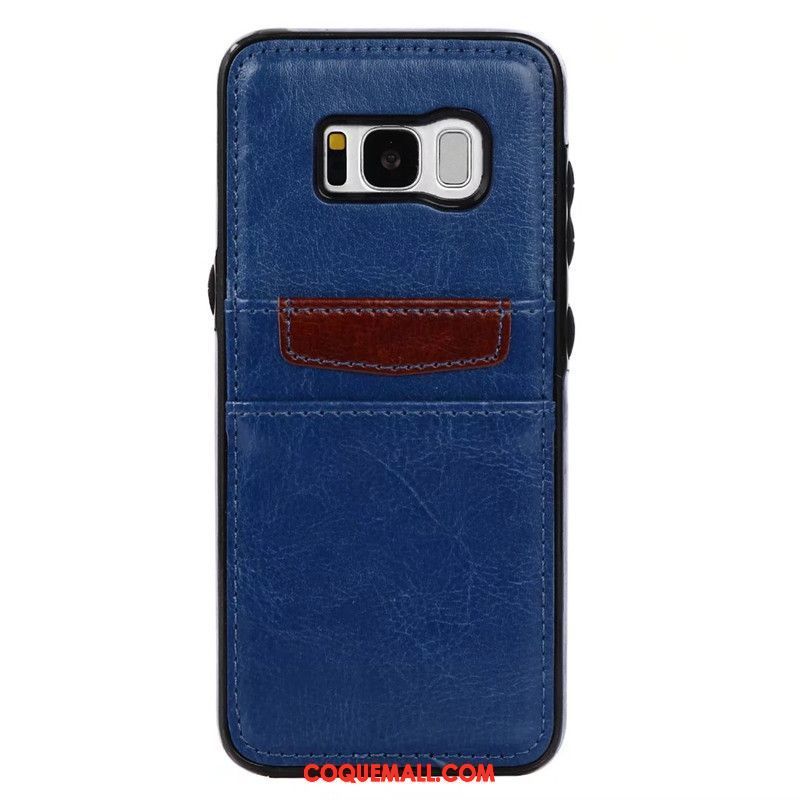 Étui Samsung Galaxy S8+ Créatif Étui En Cuir Rouge, Coque Samsung Galaxy S8+ Étoile Protection